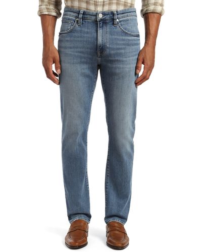 34 Heritage Courage Straight Leg Jeans - Blue