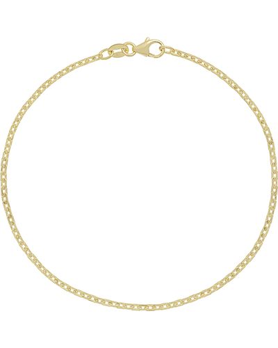 Bony Levy 14k Gold Chain Bracelet - White