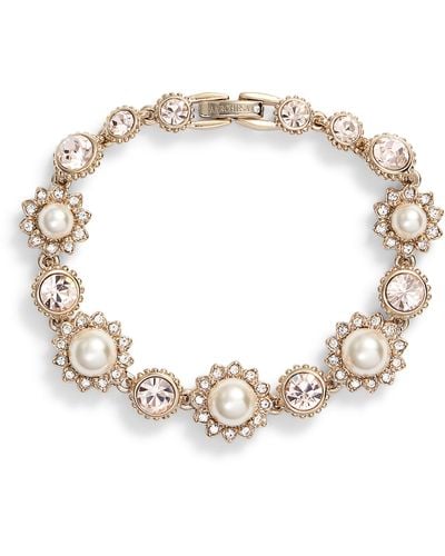 Marchesa Imitation Pearl Line Bracelet - Multicolor