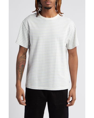 KROST Stripe Cotton T-shirt - White