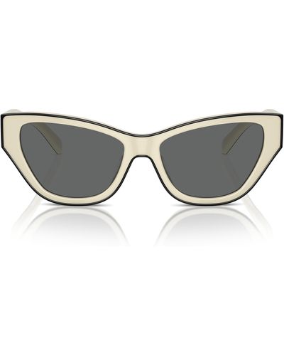 Tory Burch 54mm Cat Eye Sunglasses - Gray