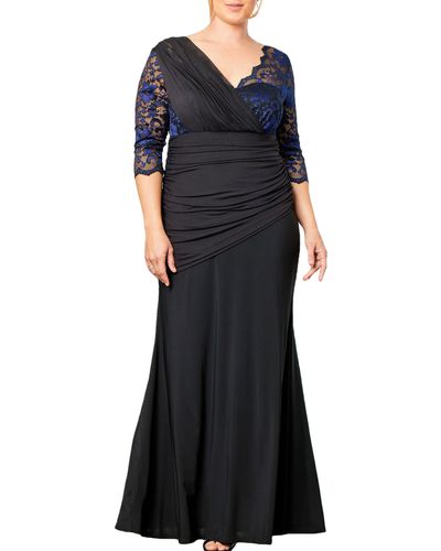Kiyonna Soirée Evening Gown - Black