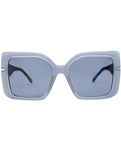 MITA SUSTAINABLE EYEWEAR 60mm Square Sunglasses - Blue