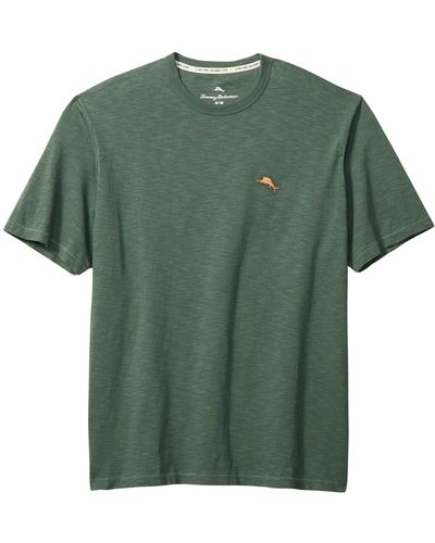 Tommy Bahama Island Billboard Lux Embroidered T-shirt - Green