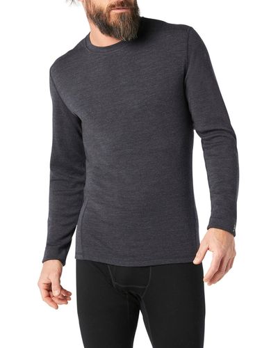Smartwool Merino 250 Base Layer Long Sleeve Crewneck Shirt - Gray