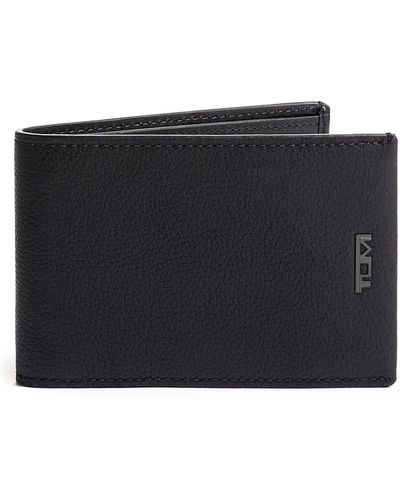 Tumi Nassau Slim Leather Wallet - Black