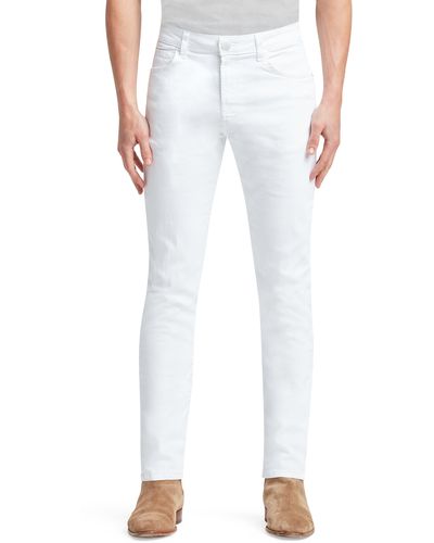 Monfrere Brando Slim Fit Jeans - White