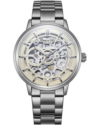 Kenneth Cole Automatic Bracelet Watch - Gray