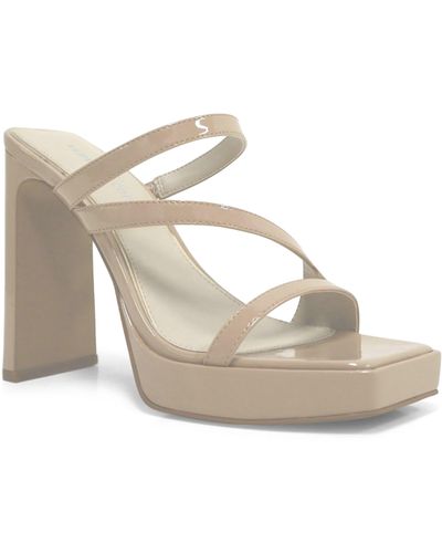 Kenneth Cole Tala Platform Slide Sandal - White