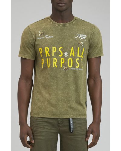 PRPS Starved Rock Graphic T-shirt - Green