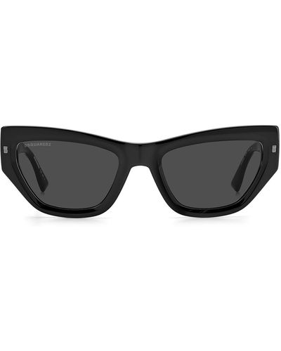 DSquared² 54mm Cat Eye Sunglasses - Black