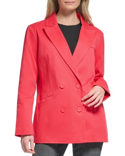Levi's Double Breasted Blazer - Red