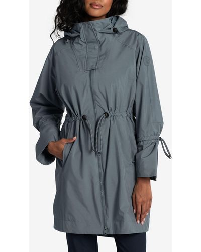 Lolë Piper Waterproof Oversize Rain Jacket - Gray