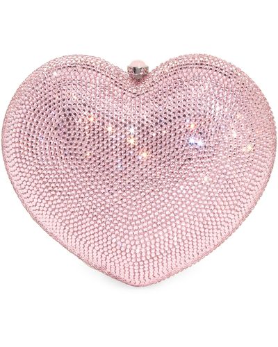 Judith Leiber pink Rose Romance Clutch Bag | Harrods UK