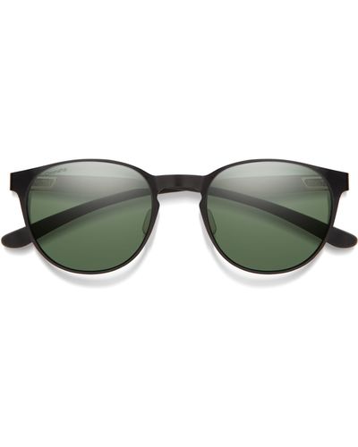 Smith Eastbank 52mm Chromapoptm Polarized Round Sunglasses - Green