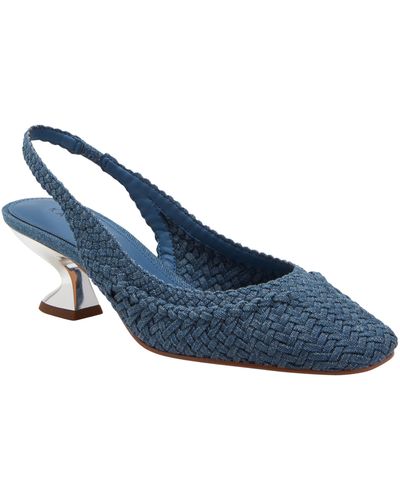 Katy Perry The Laterr Woven Slingback Pump - Blue