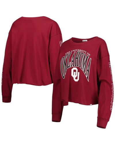 '47 Indianapolis Colts Women's Gray Get Loud Jada Long Sleeve T-Shirt