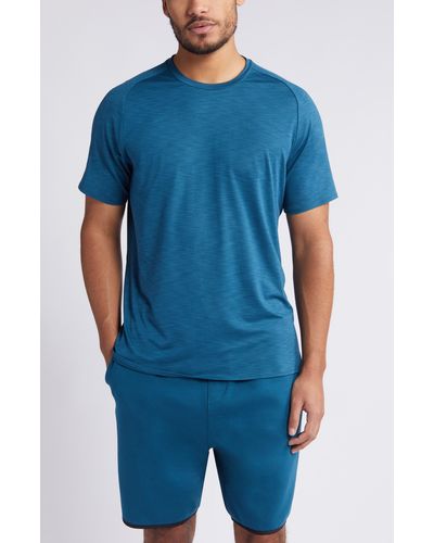Zelos Shirt Men's 2XL Blue Black Casual Short - Depop