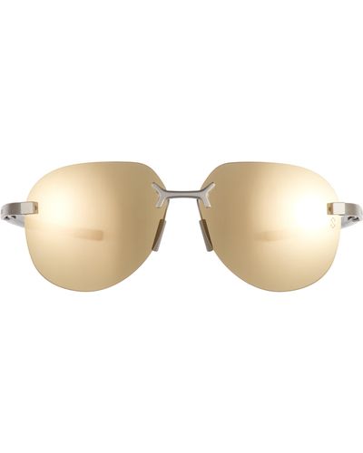 Tag Heuer Flex 59mm Pilot Sport Sunglasses - Natural
