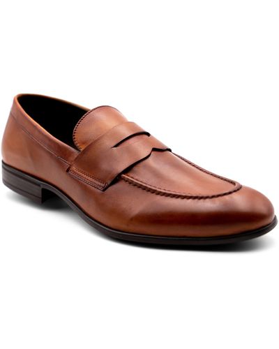 G Brown Cannon Loafer - Brown