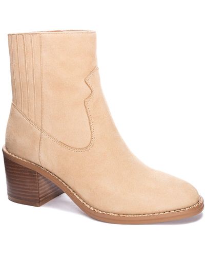 42 GOLD Miley Western Bootie - Natural