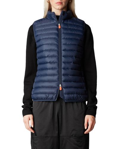 Save The Duck Puffer Vest - Blue
