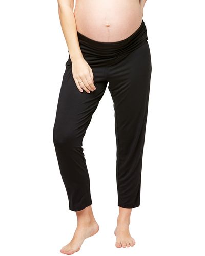 Nom Maternity Max Maternity Lounge Pants - Black