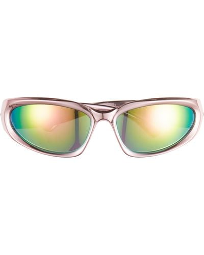 BP. Rectangular Sunglasses - Pink