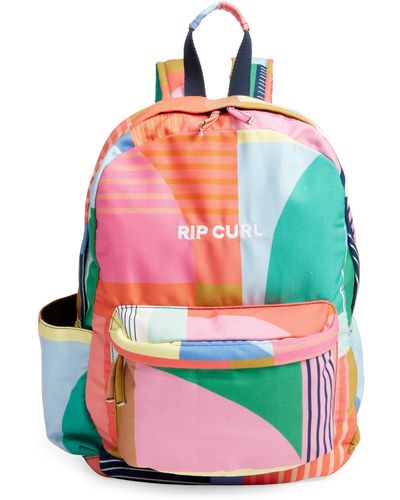 Rip Curl Canvas Backpack - Red