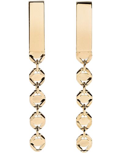 Lana Jewelry Miami Bar Drop Earrings - Metallic