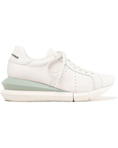 Paloma Barceló Alenzon Wedge Sneaker - White