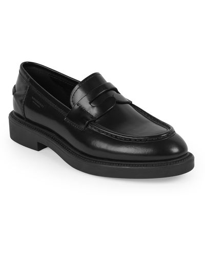 Vagabond Shoemakers Alex Penny Loafer - Black