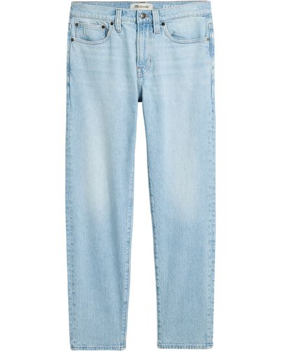 Madewell Relaxed Taper Jeans - Blue