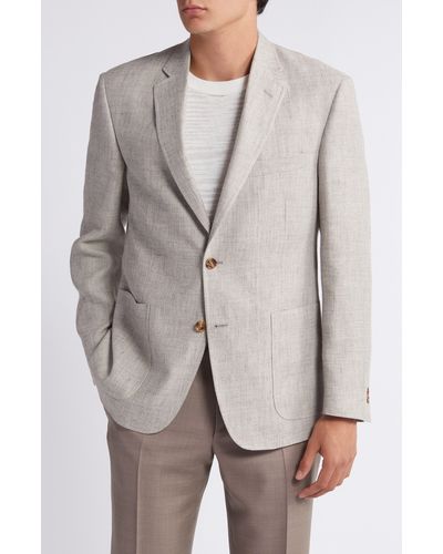 Billy Reid Virgin Wool & Linen Sport Coat - Gray