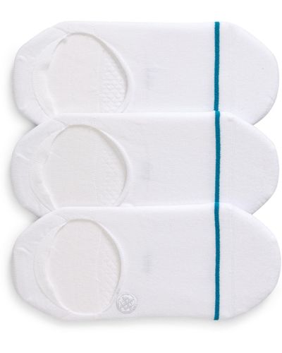 Stance Icon 3-pack No-show Liner Socks - White
