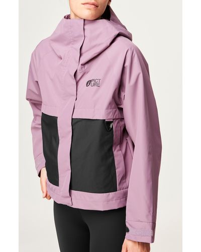 Picture Cowrie Waterproof Hooded Jacket - Pink