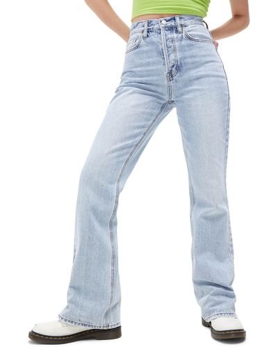 PacSun High Waist Bootcut Jeans - Blue