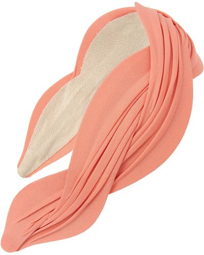 Tasha Pleated Headband - Pink