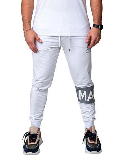 Maceoo Insignia Stretch Cotton sweatpants - White