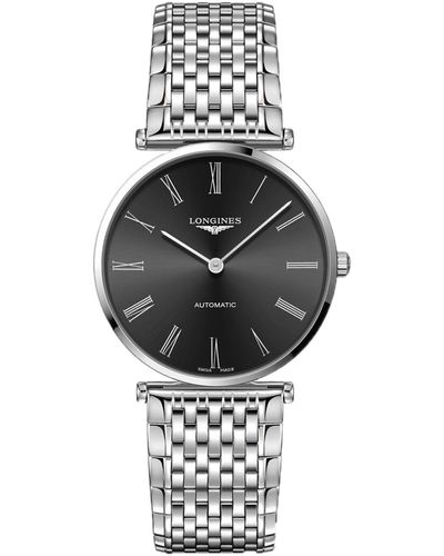 Longines La Grande Classique De Bracelet Watch - Black
