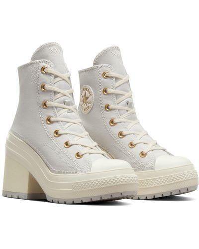Converse Chuck 70 De Luxe Block Heel Sneaker - White