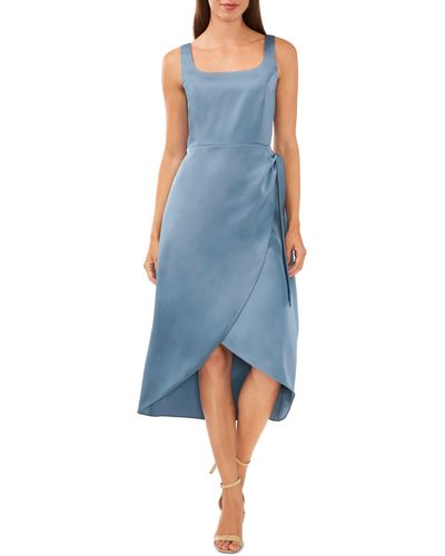 Halogen® Halogen(r) Wrap Detail Tank Dress - Blue