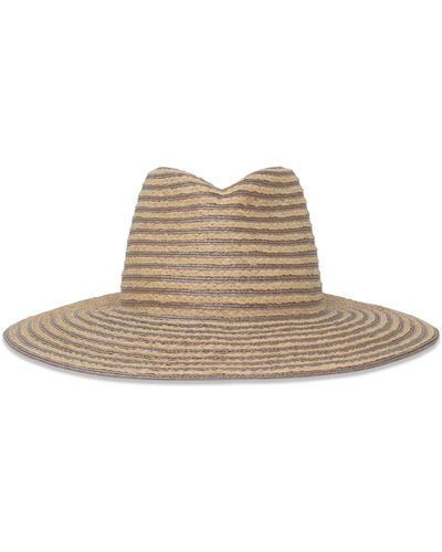 Gigi Burris Millinery Jeanne Packable Raffia Sun Hat - Natural