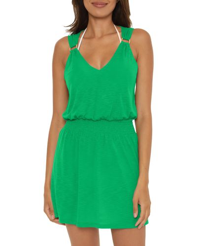 Becca Breezy Basics Cover-up Dress - Green