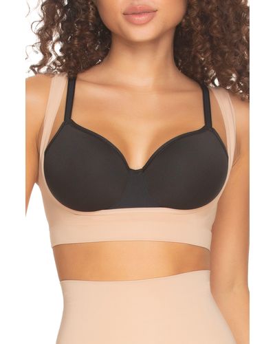 Felina Fusion Open Bust Back Smoother - Black