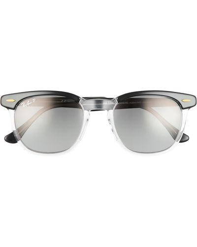 Ray-Ban 52mm Square Polarized Sunglasses - Multicolor