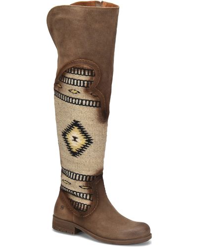 Børn Lucero Over The Knee Boot - Brown