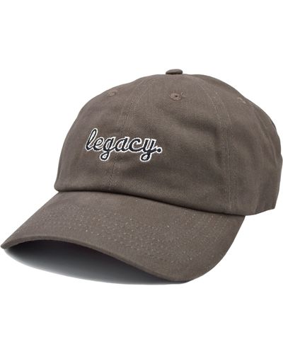A Life Well Dressed Legacy Statement Baseball Cap - Gray