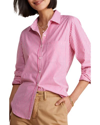 Vineyard Vines Stretch Cotton Button-up Shirt - Pink