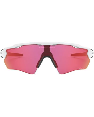 Oakley Radar® Ev Xs Pathtm 31mm Wrap Prizmtm Polarized Sunglasses - Pink